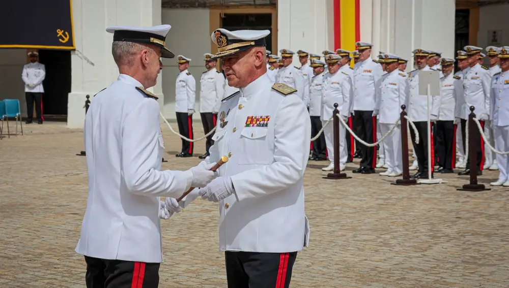 Cádiz.- El general de brigada José María Sanz Alisedo toma posesión como nuevo comandante del Tercio de Armada