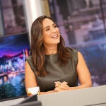 Tamara Falcó con vestido de piel.