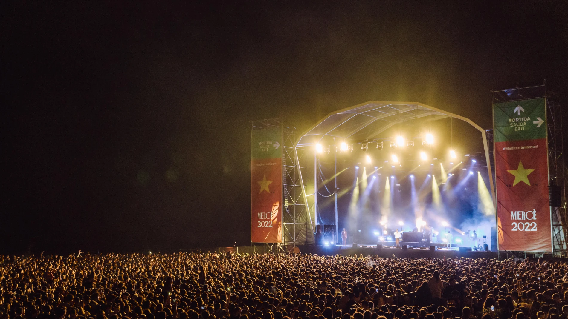 Una imagen del año pasado del escenario de la playa del Bogatell