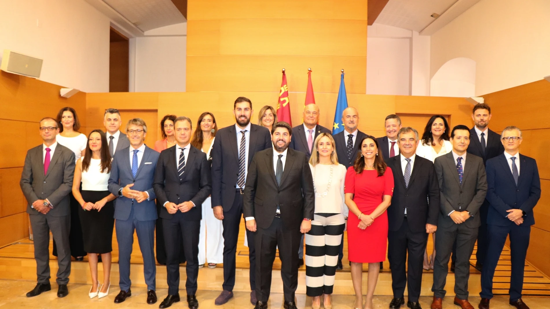 El Gobierno de la Región de Murcia toma forma con el nombramiento del segundo escalón