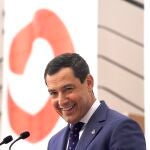 El presidente de la Junta de Andalucía, Juanma Moreno