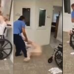 Una cuidadora golpea a una anciana en una residencia