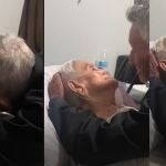 Hombre se despide de mujer en su lecho de muerte