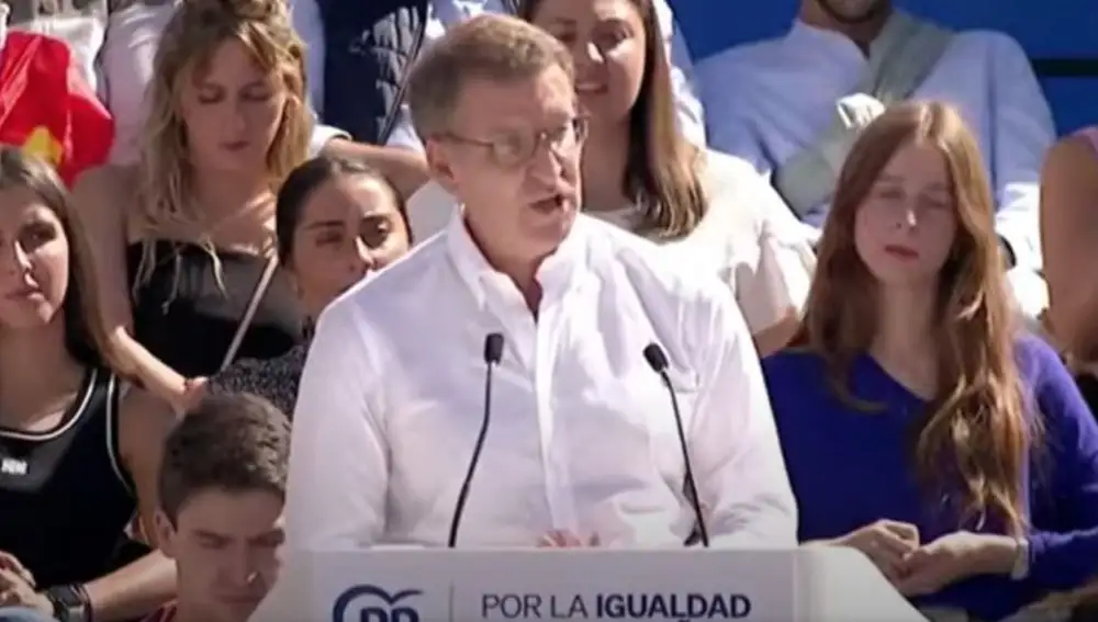 Acto del Partido Popular contra la amnistía