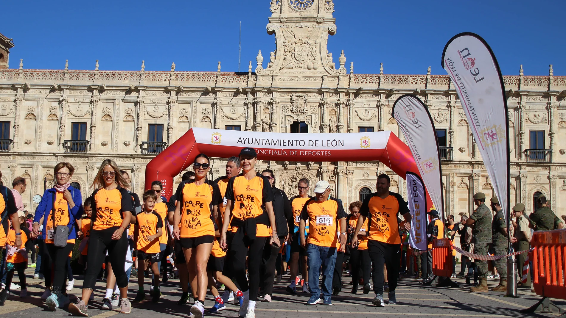 Celebración de la carrera solidaria de Alcles, ‘Corre por la vida’