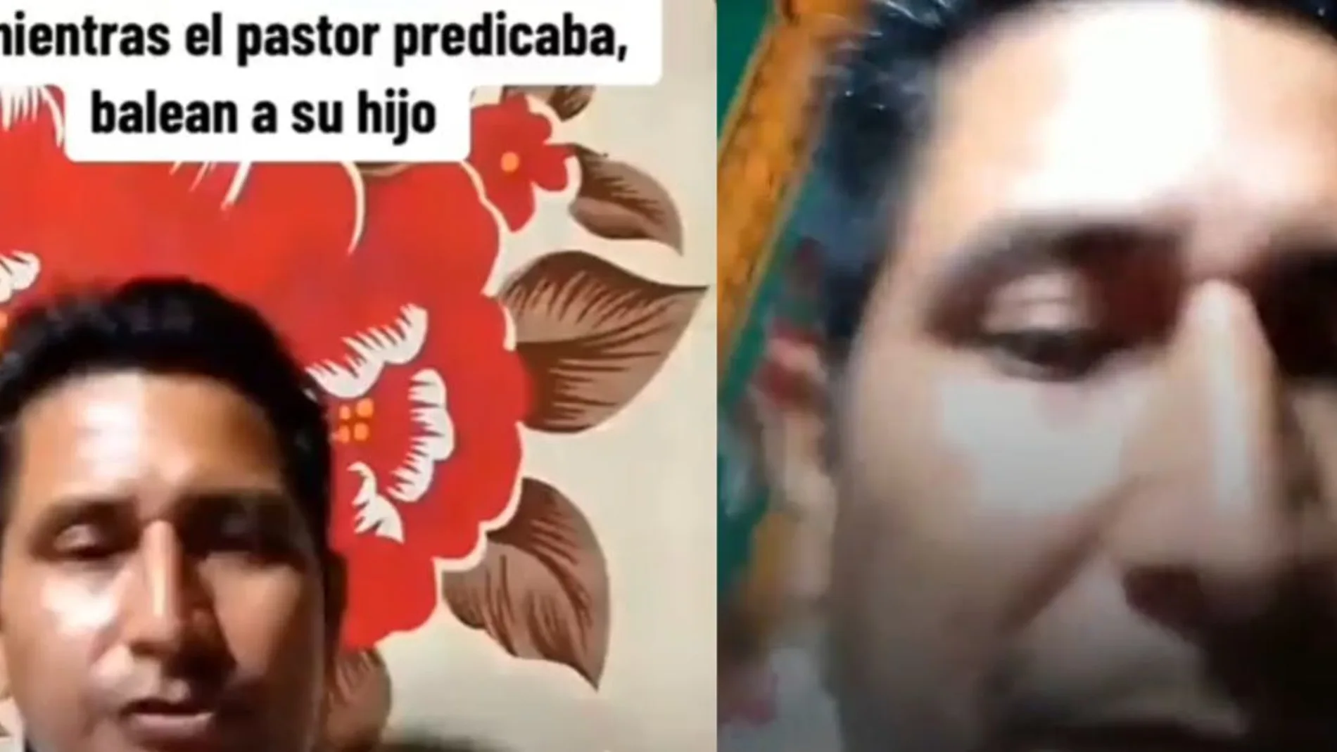 Momento en el que suceden los disparos