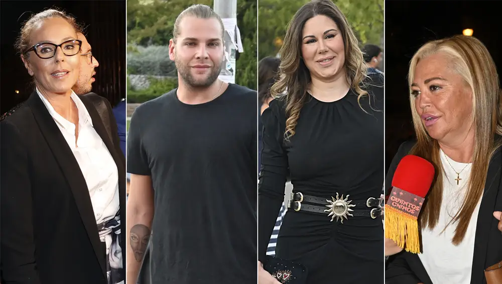 Rocío Carrasco, Eduardo Navarrete, Tamara y Belén Esteban