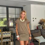 Amelia Bono ideal con look de Zara.