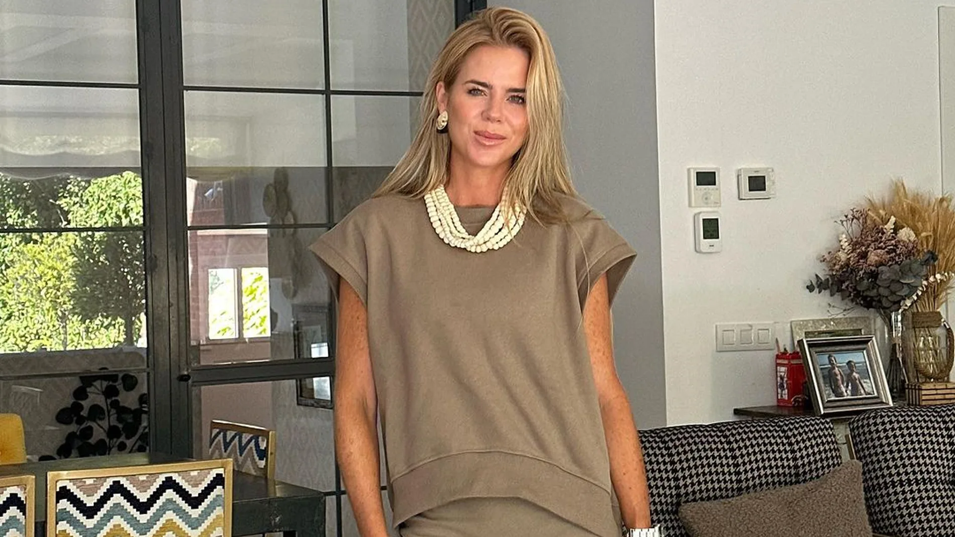 Amelia Bono ideal con look de Zara.