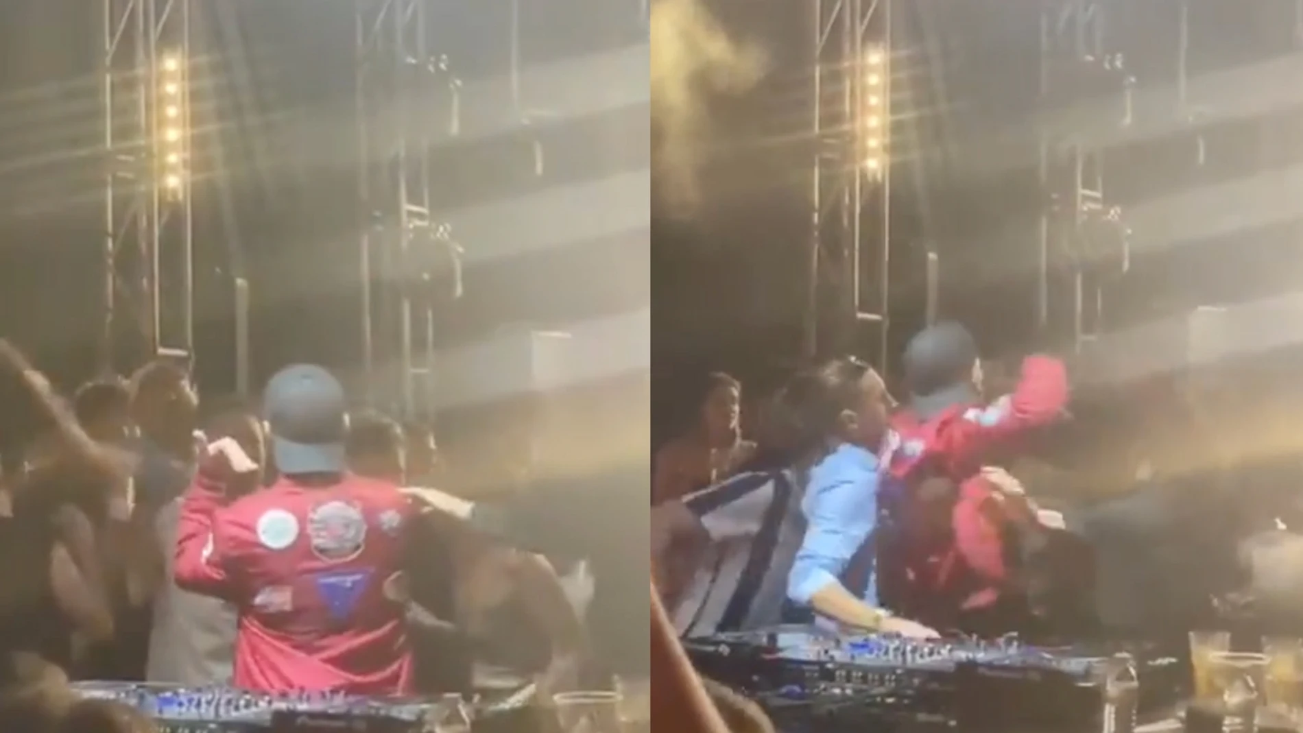Secuencias de una pelea en una discoteca de Alicante