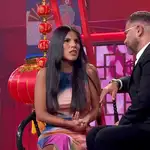 Isa Pantoja con Jorge Javier Vázquez