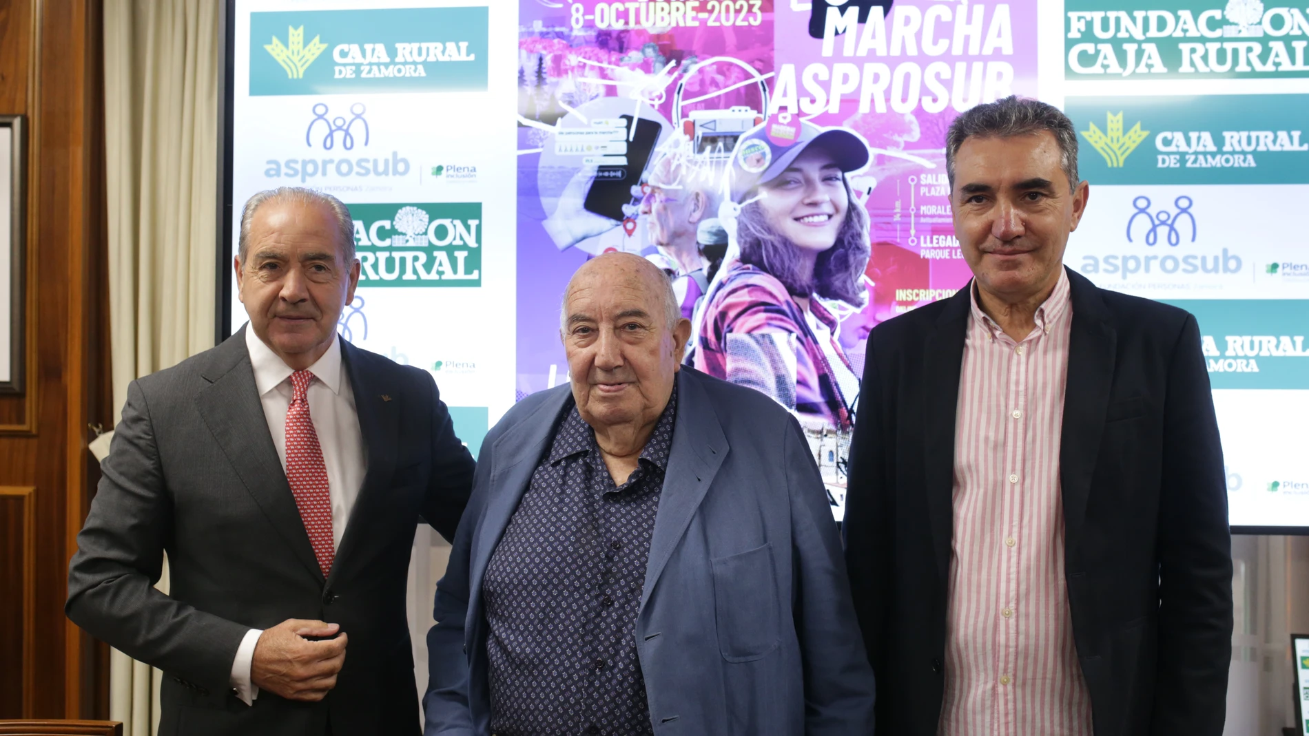 Presentación de la 38 edición de la Marcha Asprosub en Zamora