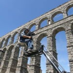 Grabación de “Rapa” en Segovia