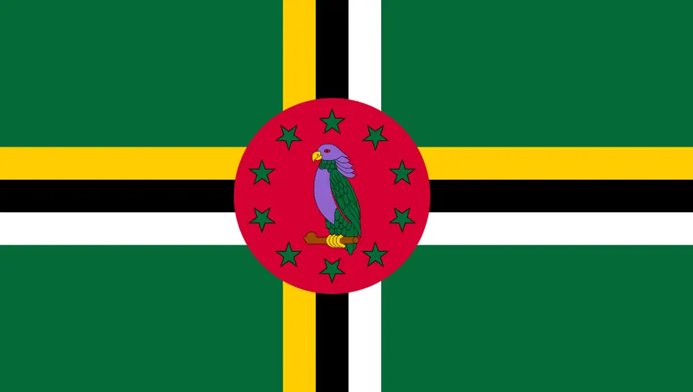 Bandera de Dominica