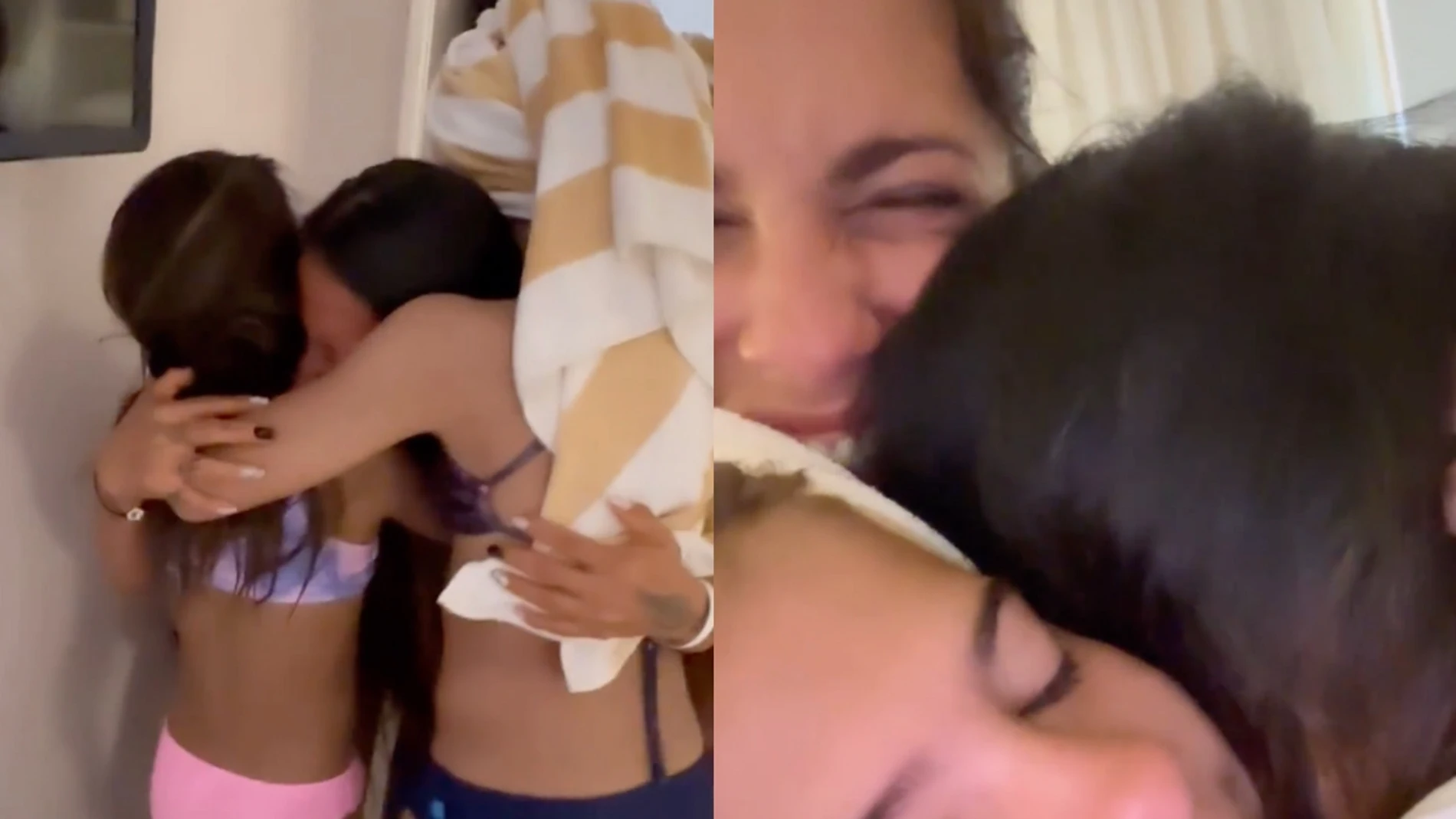 El reencuentro entre una niñera y tres niñas
