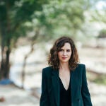 Isabel Díaz Ayuso durante su visita a las obras para paliar los efectos de la Dana en Villamanta@Gonzalo Pére