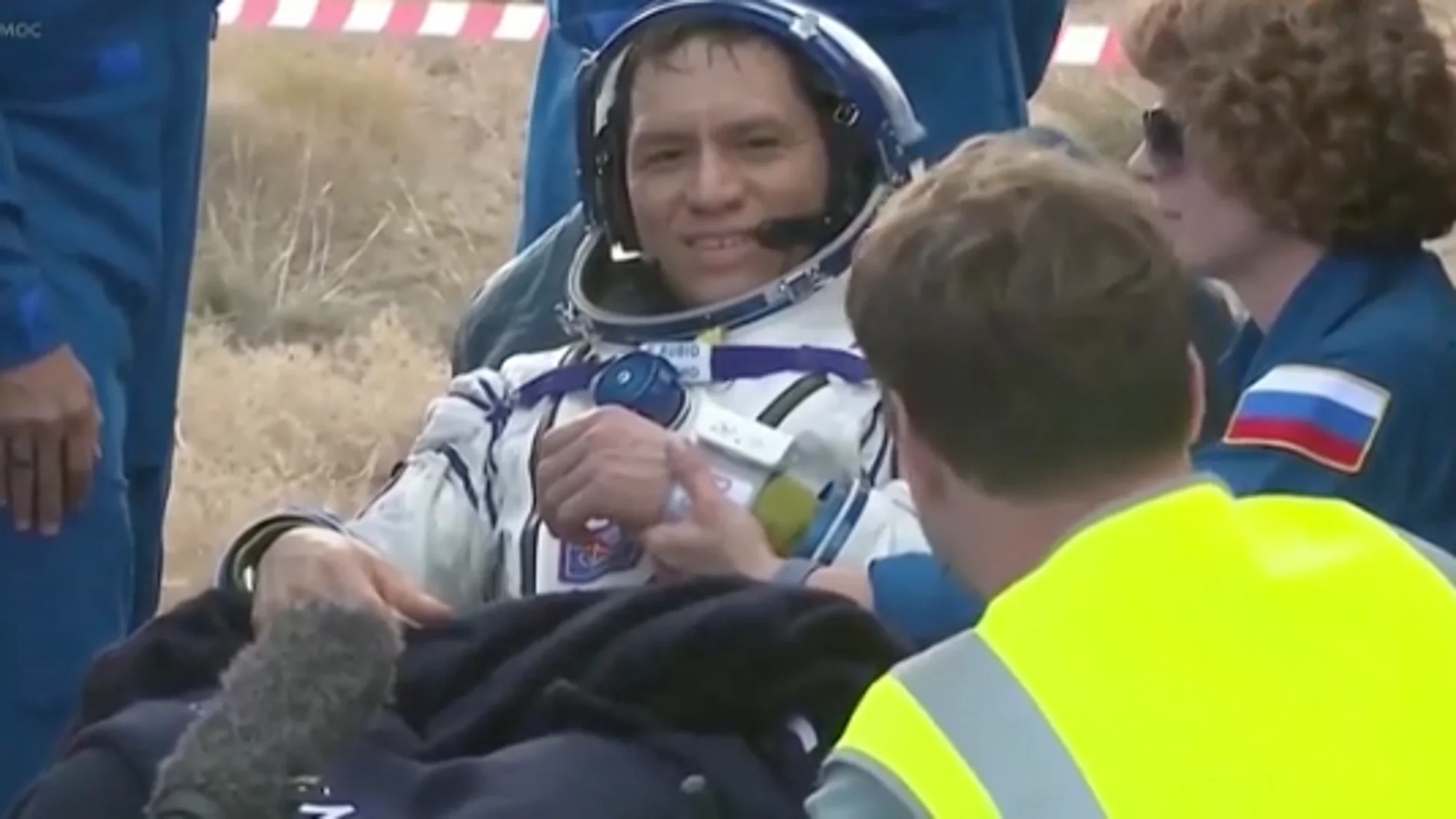 El astronauta Frank Rubio vuelve a la Tierra como el que más tiempo ha pasado en el espacio