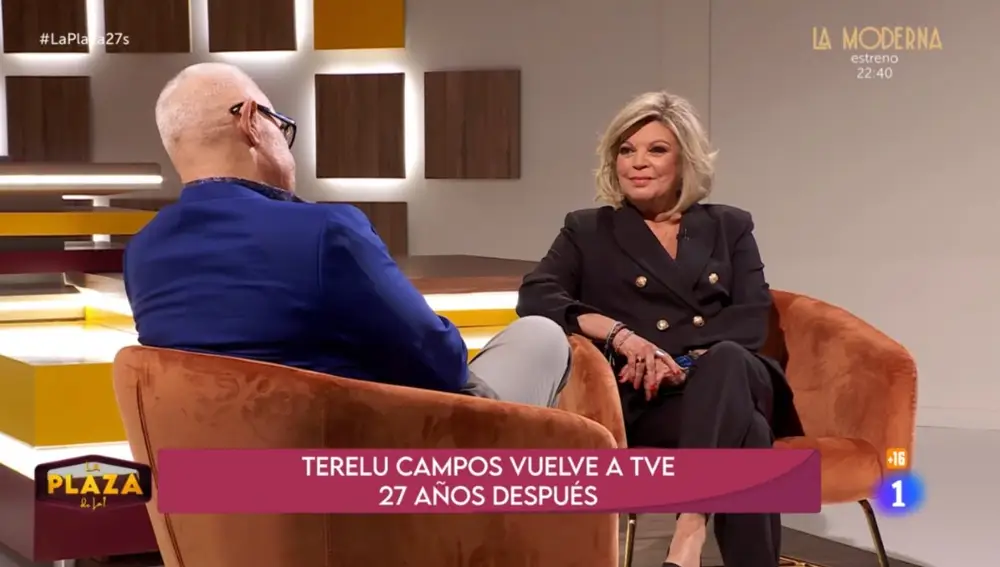 Terelu Campos en "La Plaza" de TVE