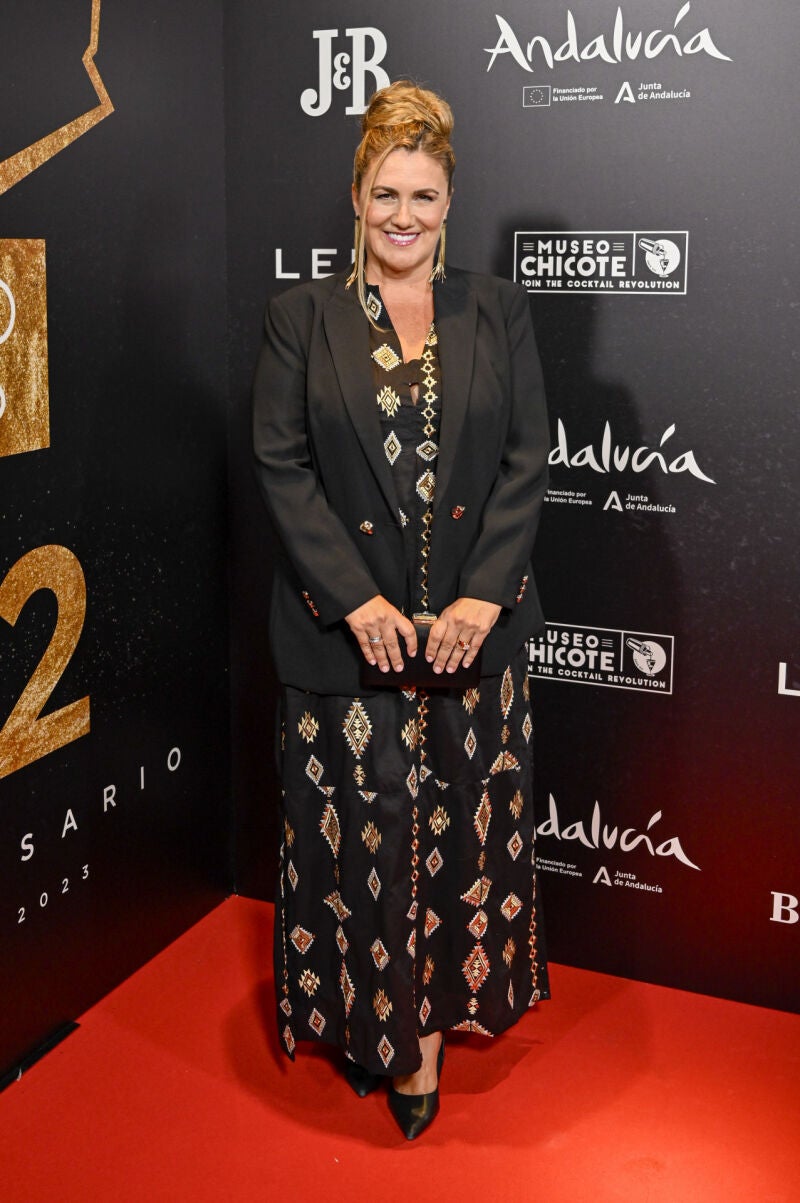 Carlota Corredera en los Premios Chicote. 