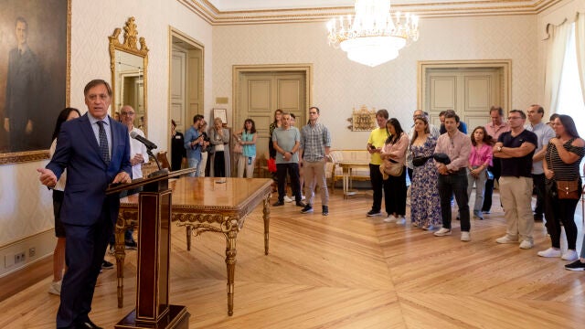 García-Carbayo recibe a los participantes del Foro Iberoamericano de Iberaval