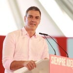 Pedro Sánchez participa en un acto público (Sevilla)