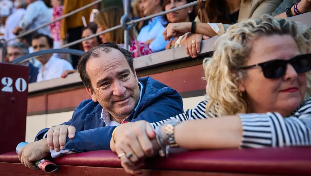 Borja Carabante en la retirada el El Juli en Las Ventas