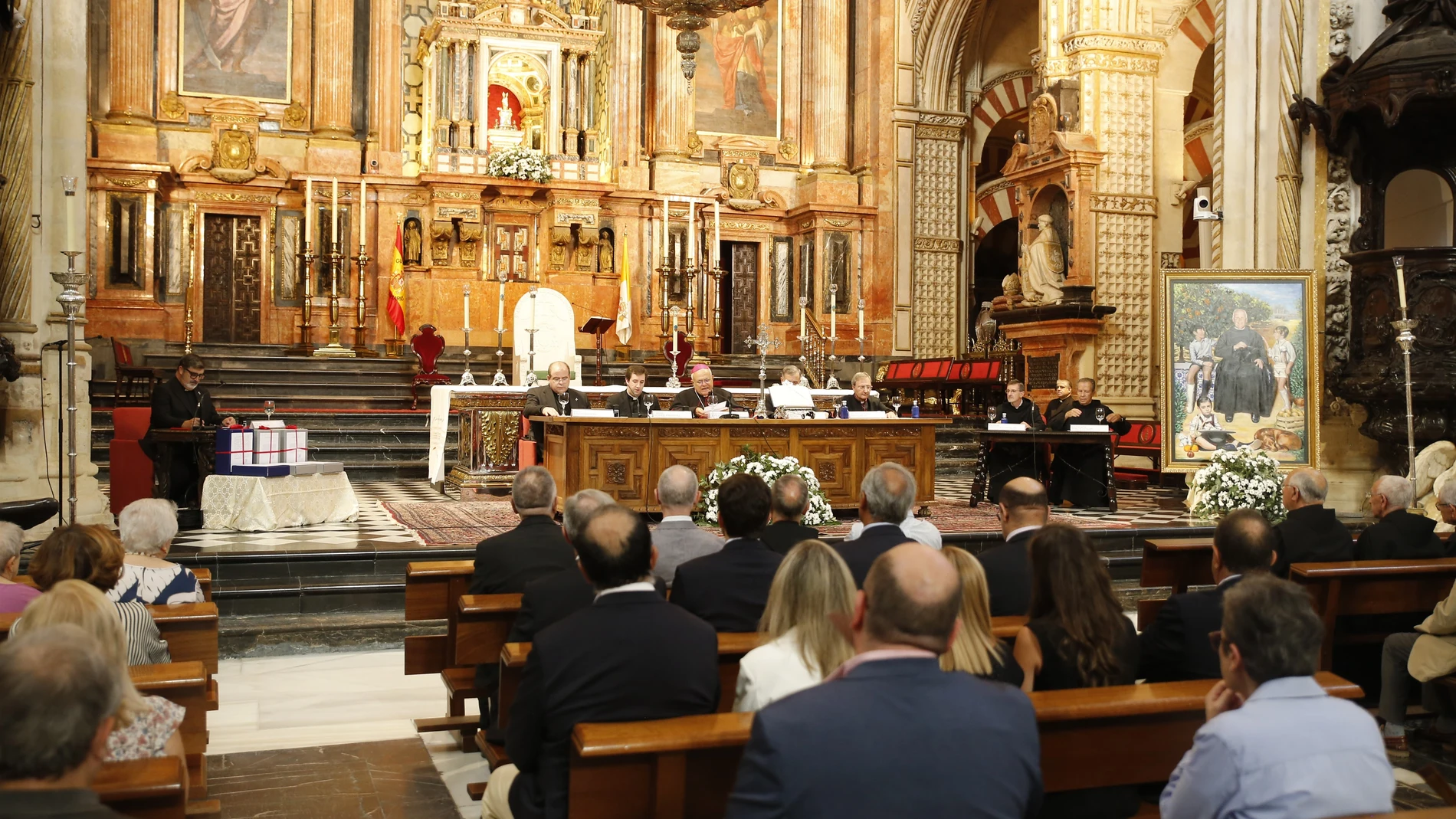 El obispo de Córdoba, monseñor Demetrio Fernández, ha presidido el acto jurídico y la eucaristía de clausura del proceso de beatificación y canonización en su fase diocesana de Bonifacio Bonillo, de la Orden Hospitalaria de San Juan de Dios.OBISPADO DE CÓRDOBA01/10/2023