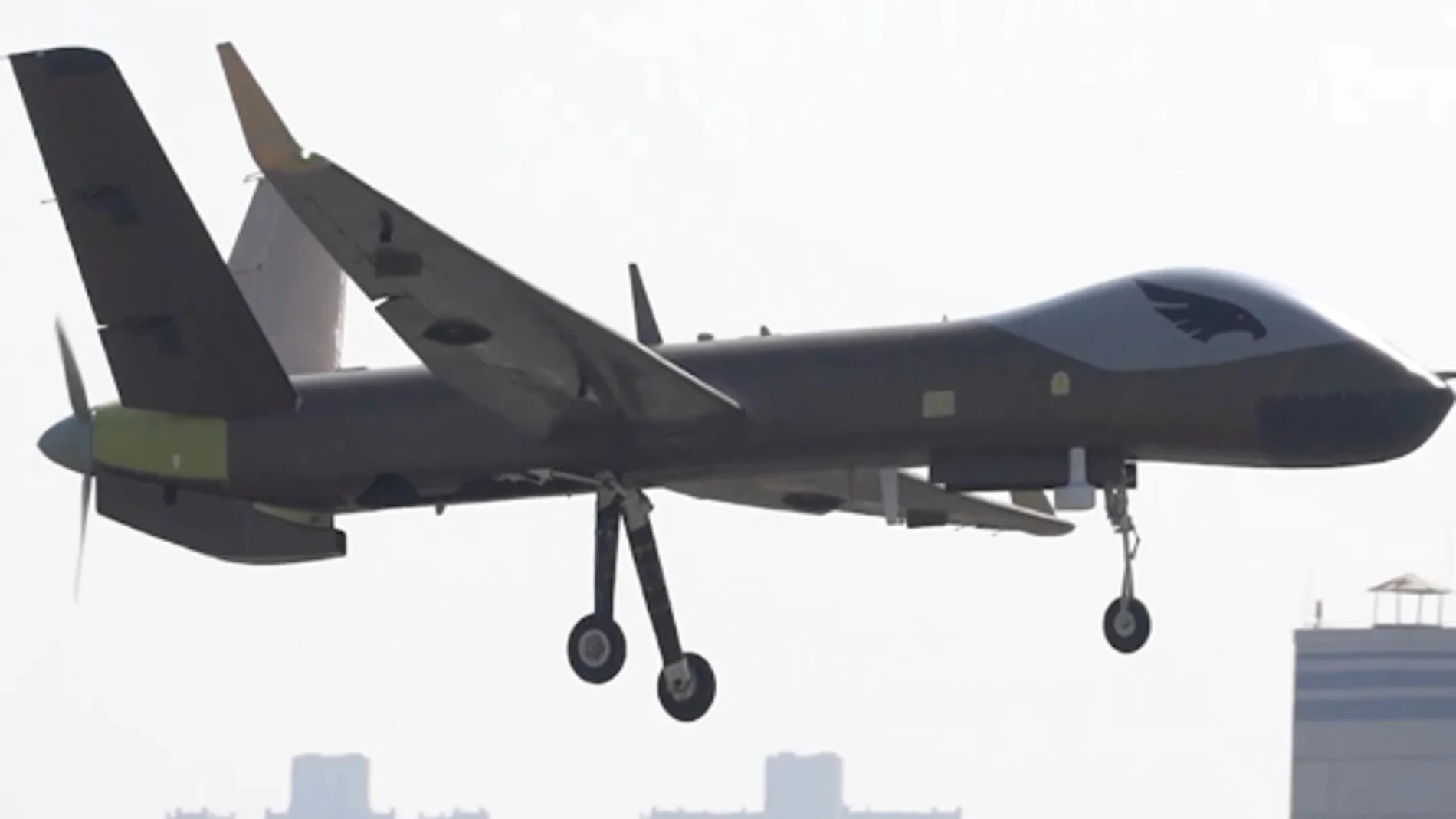 Imagen del dron chino del que dispone Marruecos