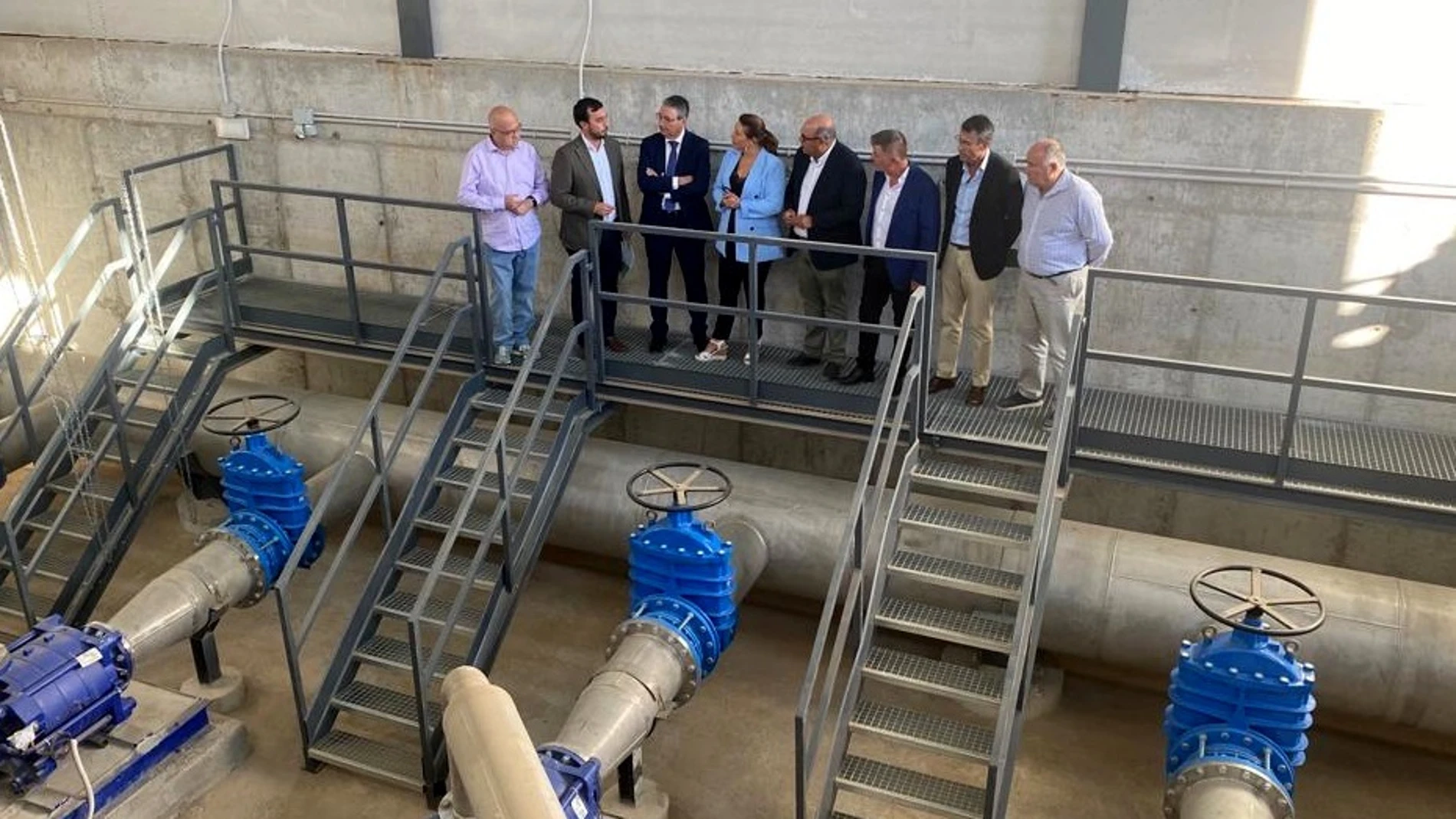 La consejera Carmen Crespo inauguró recientemente los tratamientos terciarios de la EDAR de Rincón de la Victoria