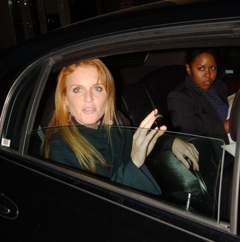 Sarah Ferguson con su antigua asistente personal Jenean Chapman