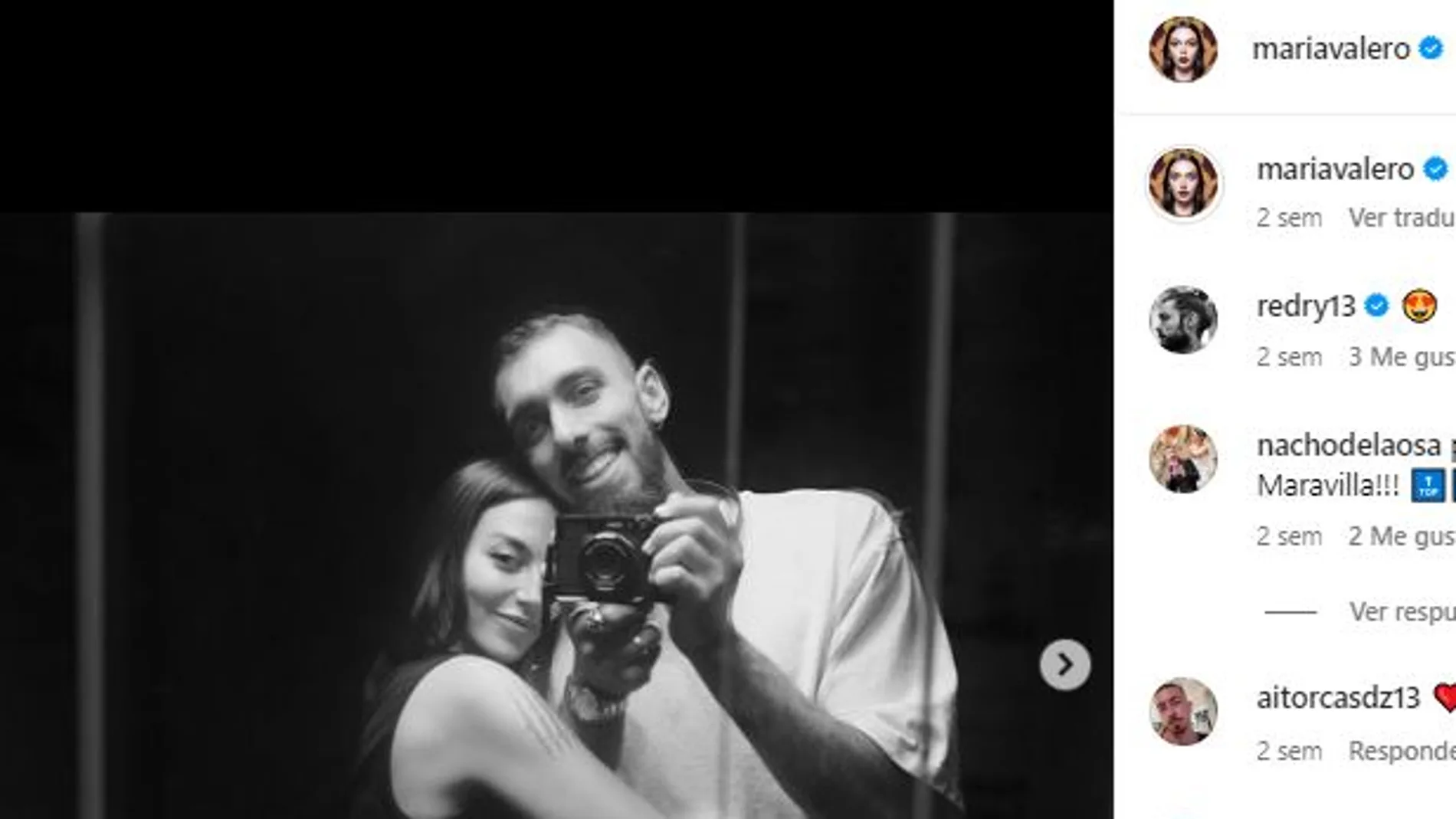 Maria Varelo y Borja Iglesias