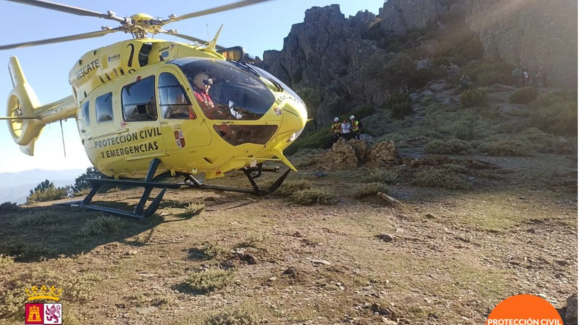 Rescate de una mujer de 57 años en el Parque Nacional de las Batuecas