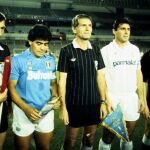 Aquellos Nápoles - Real Madrid de finales de los 80