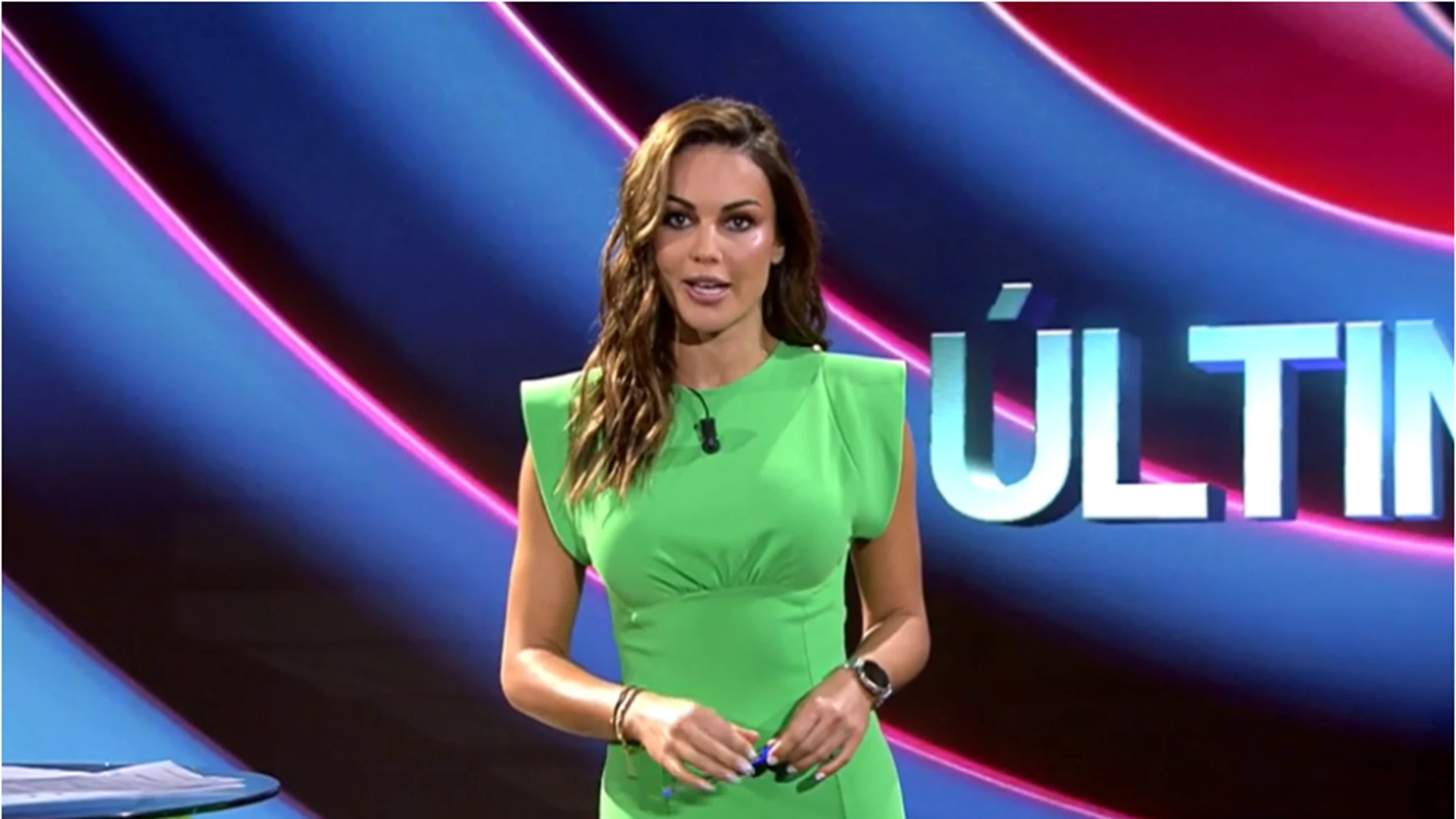 Lara Álvarez, presentadora de Mediaset