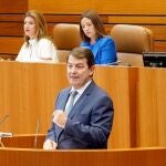 Mañueco interviene en el debate sobre el estado de la Comunidad