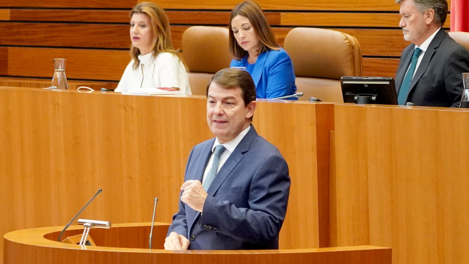 Mañueco interviene en el debate sobre el estado de la Comunidad