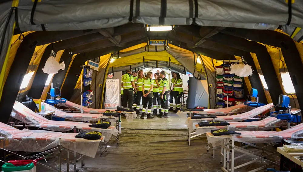 Samur-Protección Civil, el servicio de emergencias extrahospitalarias del Ayuntamiento de Madrid