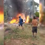 Avioneta se estrella y deja un muerto y un herido