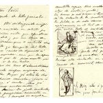 Halladas seis cartas inéditas de Joaquín Sorolla con bocetos de retratos y reflexiones