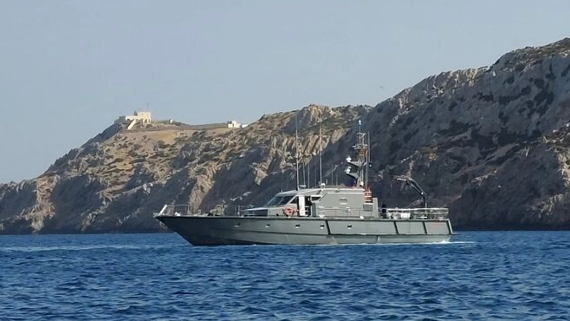 lL patrullera de la Armada "Isla de León"