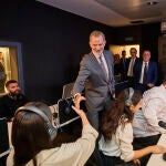 El Rey Felipe VI inaugura la Universidad UNIE