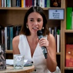 Irene Montero asiste a la presentación del libro ‘La mujer que no entendía el mundo. Pasión y sombra de Sonja Graf’