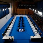 Ministros y jefes de Gobierno durante la reunión