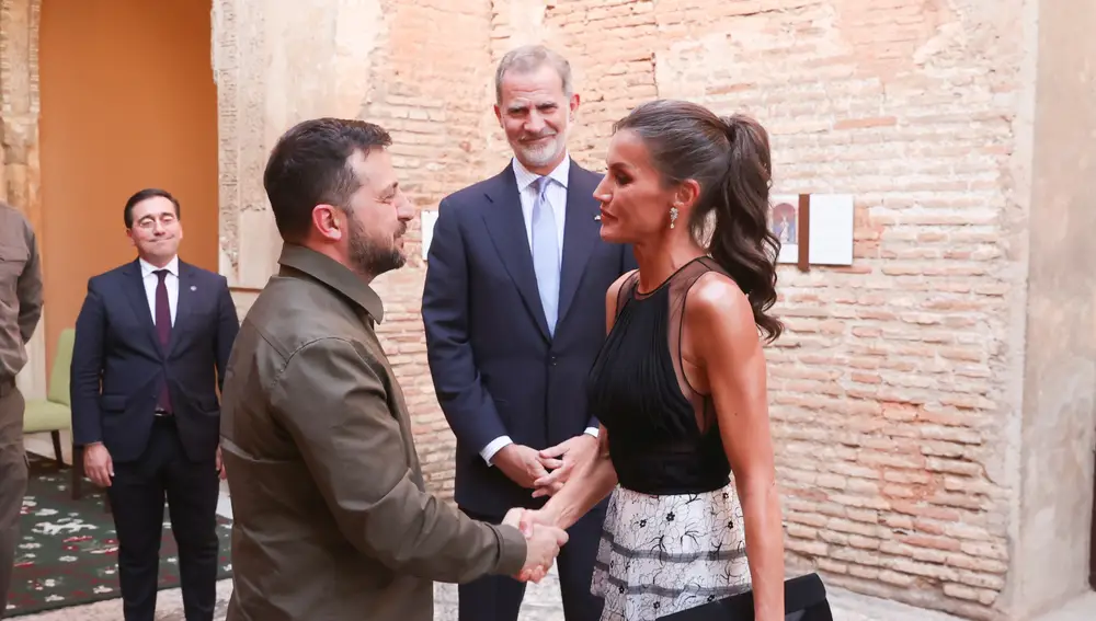 La Reina Letizia en Granada.