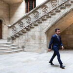 El presidente de la Generalitat, Pere Aragonès