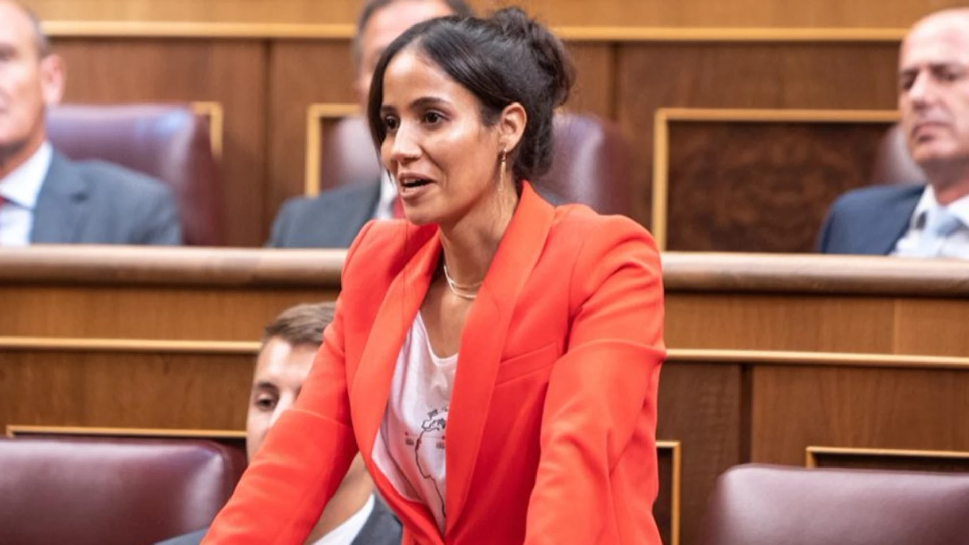 Tesh Sidi en el Congreso de los Diputurado