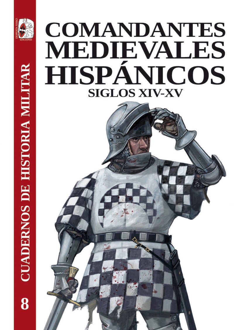 Portada de "Comandantes medievales hispánicos", el número 8 de los "Cuadernos de Historia Militar"