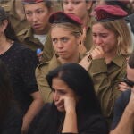Funeral of Israeli soldier killed in a shootout with Hamas militants at a kibbutz
