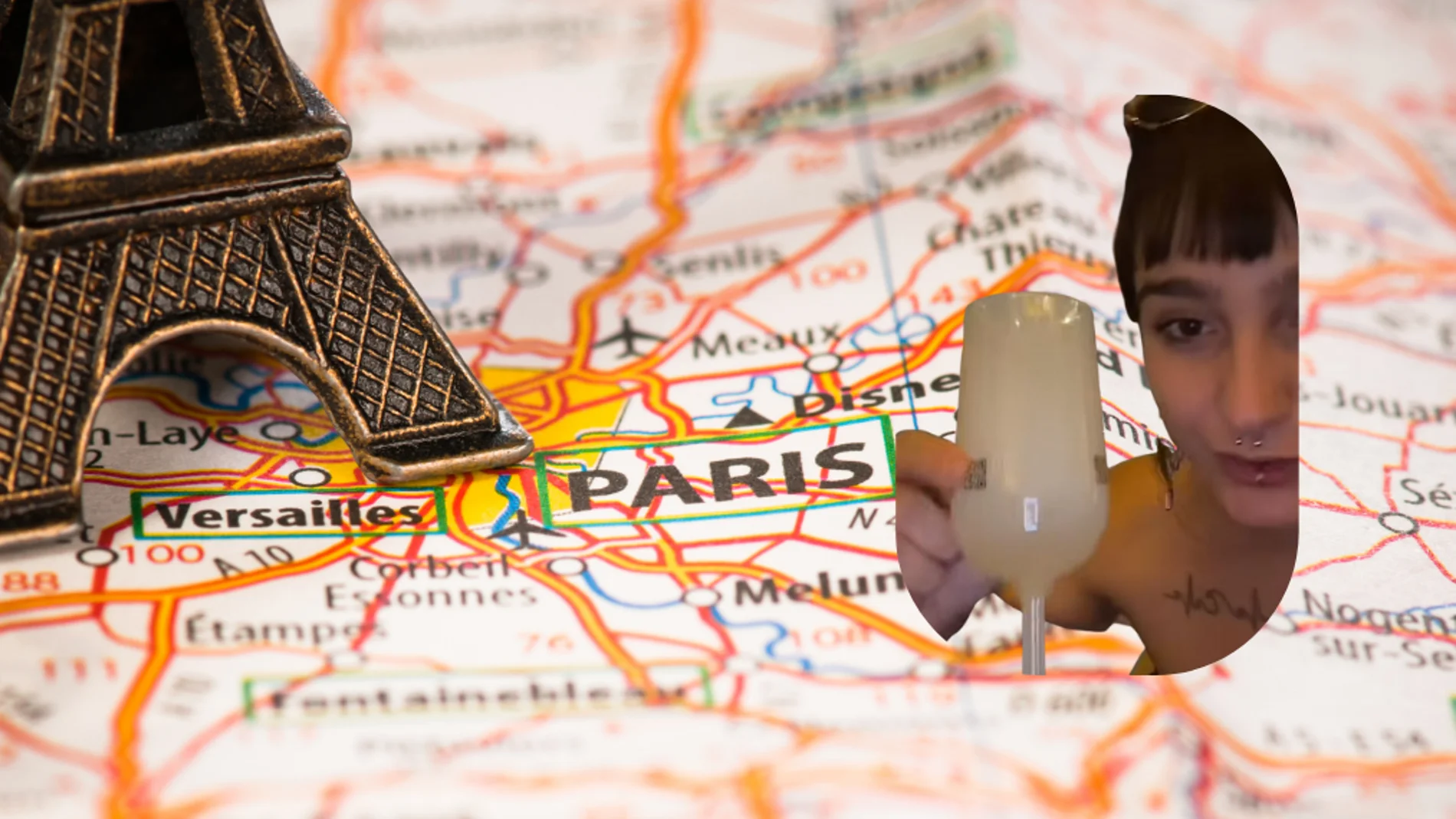 Una Tiktoker española descubre una manera de ganar dinero en la Torre Eiffel