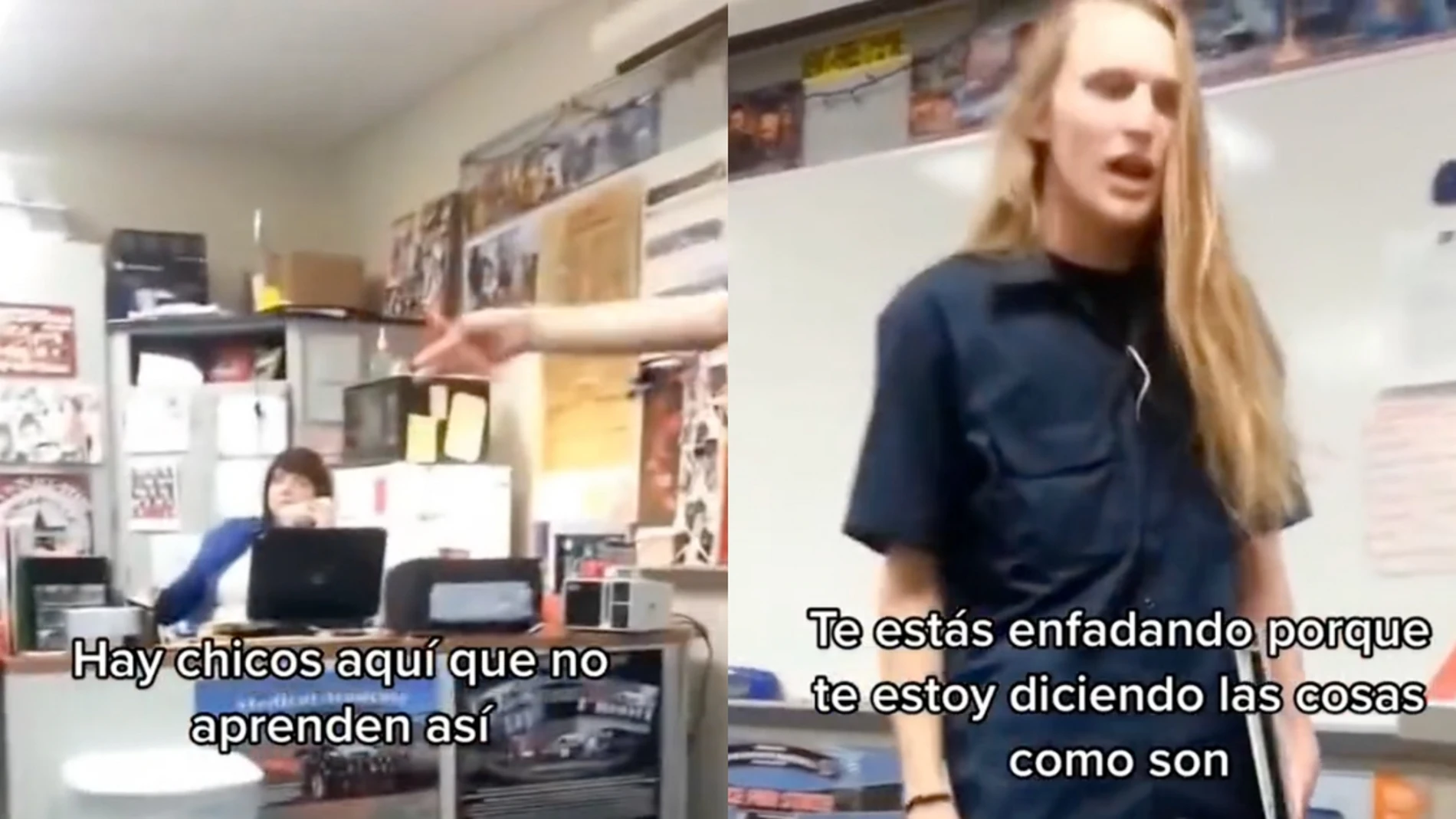 Un joven confronta a su profesora por sus métodos de enseñanza: «Tienes que tomarte el trabajo en serio»
